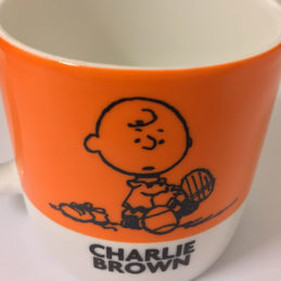 Tazza Caffè Charlie Brown Arancione