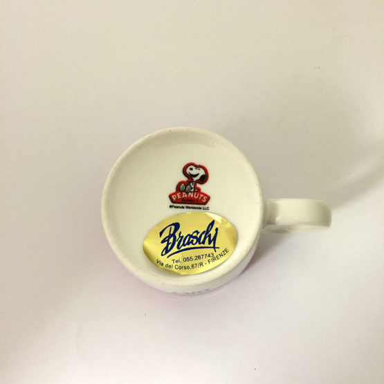 Mug Snoopy Rossa Sotto